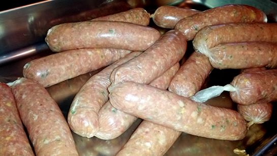 Fresh Stuffed Brats